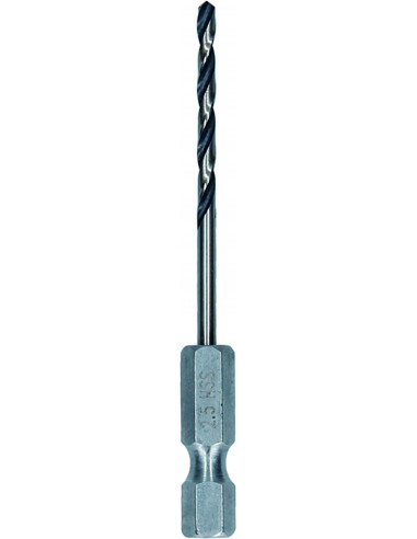 Comprar Broca helicoidal HSS PointTeQ con vástago de inserción hexagonal para metal (Ø 2,50). Ref: 2608577518