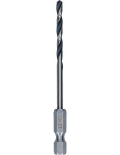 Comprar Broca helicoidal HSS PointTeQ con vástago de inserción hexagonal para metal (Ø 3,50). Ref: 2608577522