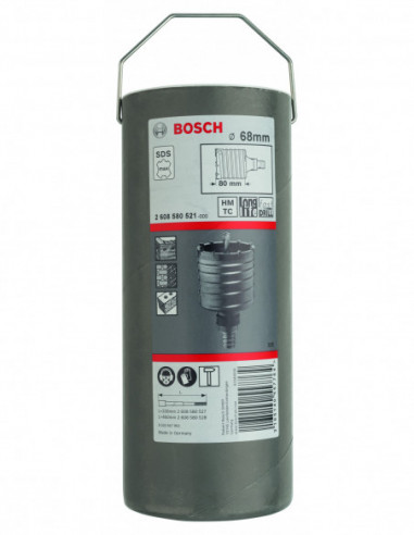 Corona SDS max-9 de dos piezas con rosca para...