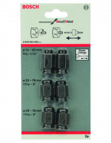 Tuercas adaptadoras Power Change