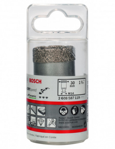 Corona de diamante Best for Ceramic Dry Speed...