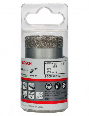 Corona de diamante Best for Ceramic Dry Speed...