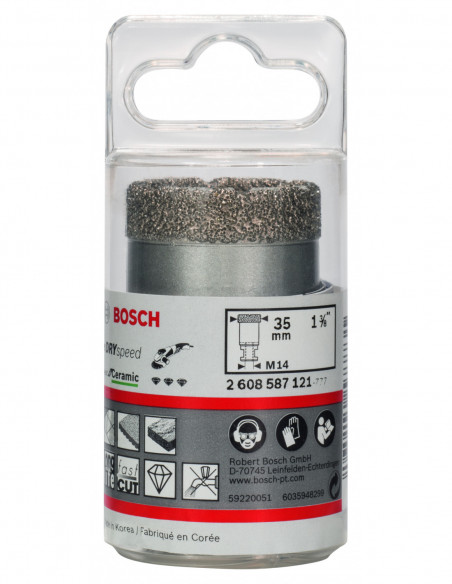 Corona de diamante Best for Ceramic Dry Speed para cerámica (Ø 35)