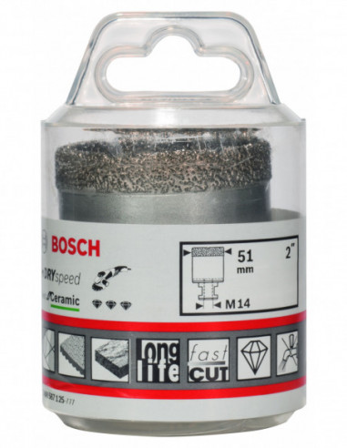 Corona de diamante Best for Ceramic Dry Speed...