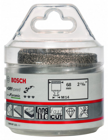 Corona de diamante Best for Ceramic Dry Speed...