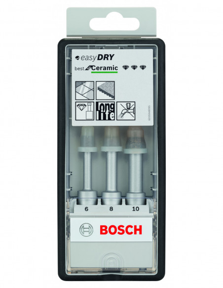 Set de brocas de diamante Best for Ceramic Easy Dry
