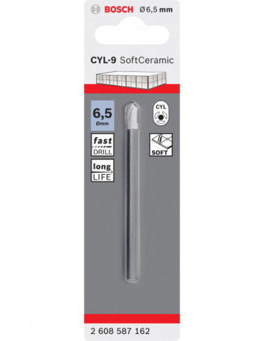 Broca CYL-9 SoftCeramic (Ø 6,50)