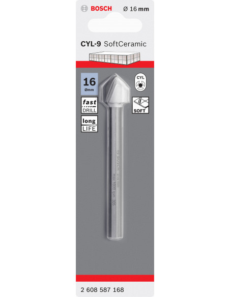 Broca CYL-9 SoftCeramic (Ø 16)