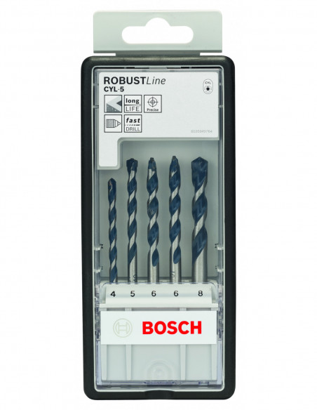 Set de brocas para hormigón CYL-5