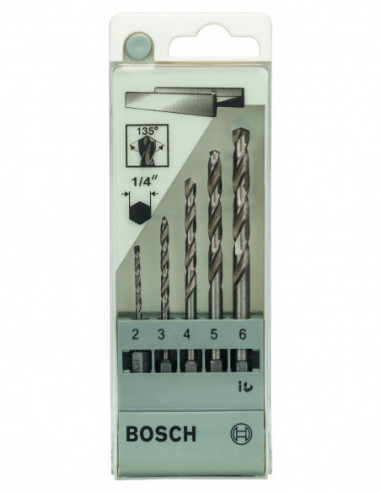 Set de brocas para metal HSS-G DIN 338