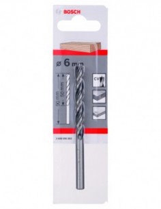 Comprar Broca en espiral para madera con vástago cilíndrico (Ø 6). Ref: 2608596303 2