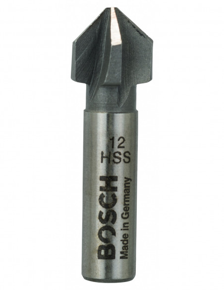 Comprar Broca avellanadora HSS para materiales blandos con vástago cilíndrico (Ø 12). Ref: 2608596371