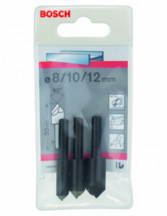 Set de brocas avellanadora HSS para materiales blandos... 2