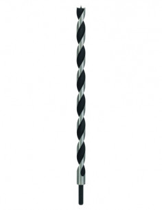 Comprar Broca para mecanizar madera con punta M y dos filos para cortes previos, vástago cilíndrico (Ø 18). Ref: 2608597200