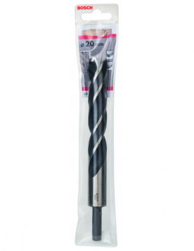 Broca en espiral para madera con vástago...