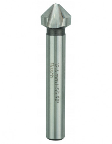 Comprar Broca avellanadora HSS para materiales duros con vástago cilíndrico (Ø 12,4). Ref: 2608597507