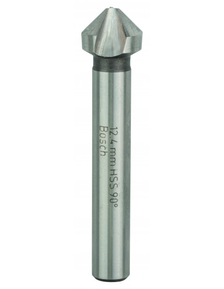 Comprar Broca avellanadora HSS para materiales duros con vástago cilíndrico (Ø 12,4). Ref: 2608597507