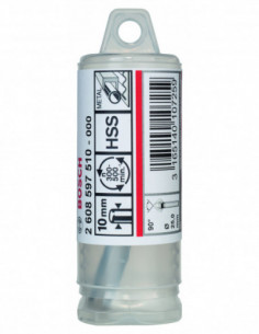 Comprar Broca avellanadora HSS para materiales duros con vástago cilíndrico (Ø 25). Ref: 2608597510 2