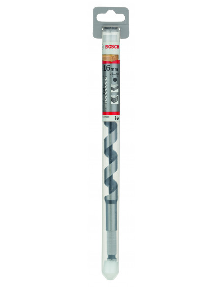 Broca salomónica con vástago de inserción hexagonal para madera (Ø 16)