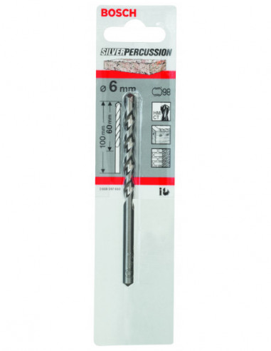 Broca para hormigón CYL-3 (Ø 6)