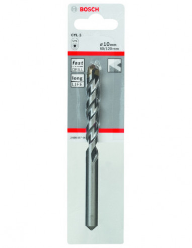 Broca para hormigón CYL-3 (Ø 10)