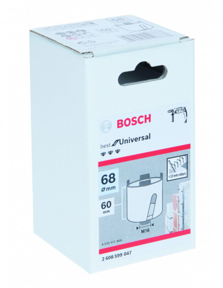 Corona perforadoras Best for Universal para cerámica (Ø 68)