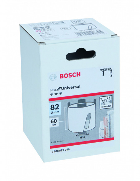 Corona perforadoras Best for Universal para cerámica (Ø 82)