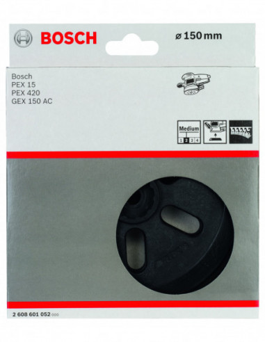 Plato de soporte medianos de 6 agujeros (Ø 150)