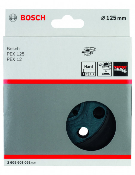 Plato de soporte duros de 8 agujeros (Ø 125)