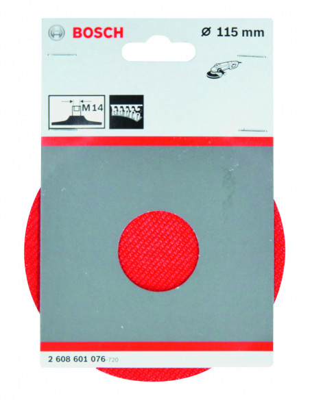 Plato de soporte suaves con fijación de gancho y bucle