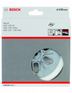 Comprar Plato de soporte extrasuaves de 6 agujeros (Ø 150). Ref: 2608601114 2
