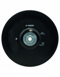Comprar Plato de soporte blandos con rosca M14 para amoladoras angulares grandes. Ref: 2608601210