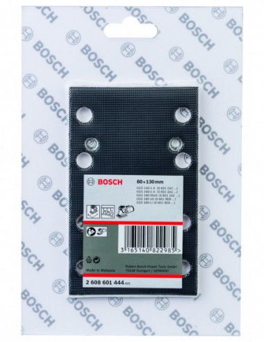 Placa lijadora para aplicaciones convencionales...