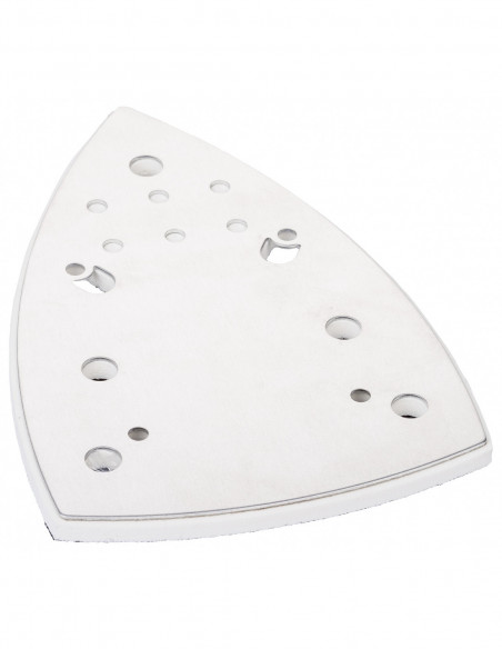 Placa lijadora para aplicaciones convencionales con fijación de gancho y bucle