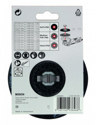 Plato de soporte X-LOCK de dureza media