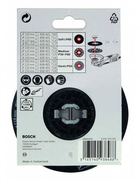 Plato de soporte X-LOCK de dureza media
