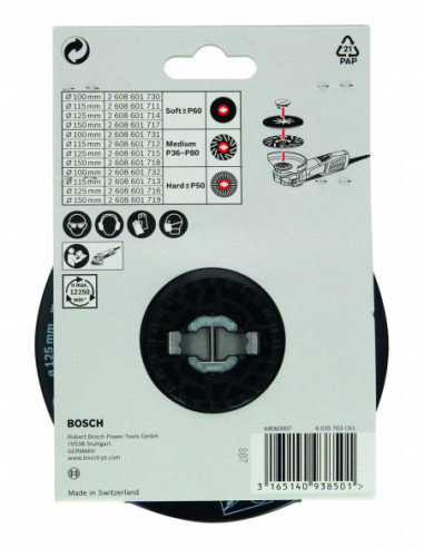 Plato de soporte blandos X-LOCK