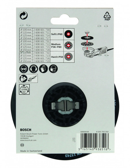 Plato de soporte X-LOCK de dureza media