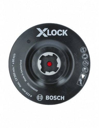 Comprar Plato de soporte X-LOCK con fijación de gancho y bucle. Ref: 2608601721