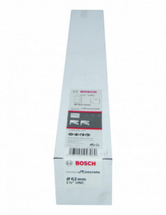 Comprar Corona de diamante en húmedo Standard for Concrete UNC de 1 1/4 de pulgada para hormigón (Ø 62). Ref: 2608601737 2