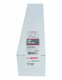 Comprar Corona de diamante en húmedo Standard for Concrete UNC de 1 1/4 de pulgada para hormigón (Ø 72). Ref: 2608601738 2