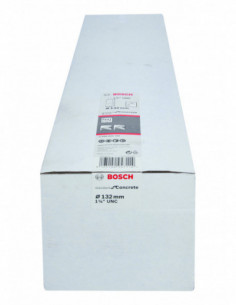 Comprar Corona de diamante en húmedo Standard for Concrete UNC de 1 1/4 de pulgada para hormigón (Ø 132). Ref: 2608601742 2