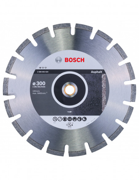 Comprar Disco de corte de diamante Standard for Asphalt para sierras a gasolina (Ø 300). Ref: 2608602624