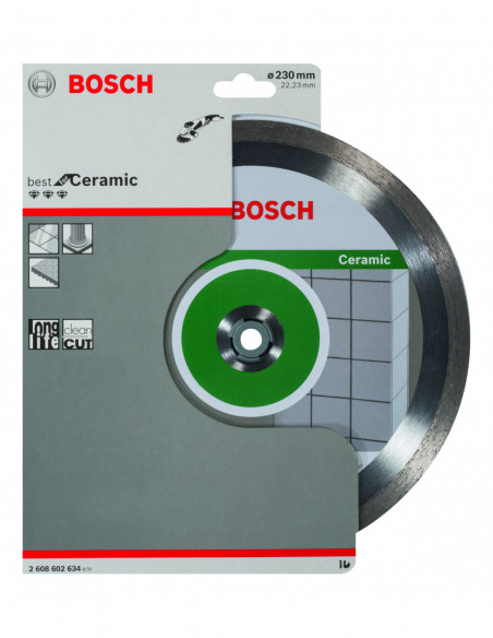 Disco de corte de diamante Best for Ceramic para amoladoras angulares (Ø 230)