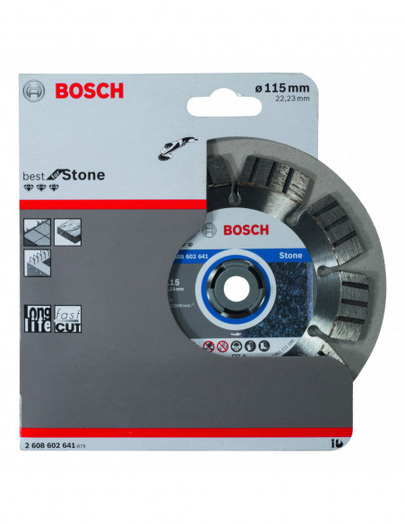 Disco de corte de diamante Best for Stone para amoladoras pequeñas (Ø 115)