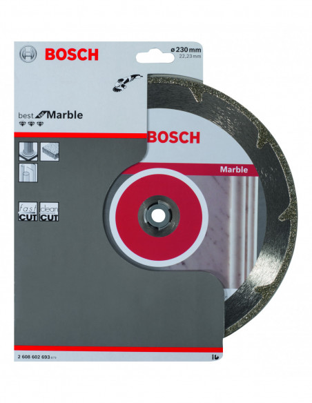 Disco de corte de diamante Best for Marble para amoladoras grandes (Ø 230)