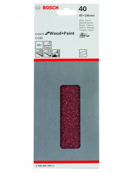 Papel de lija C430 Expert for Wood para lijadora orbitales