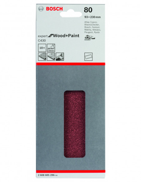 Papel de lija C430 Expert for Wood para lijadora orbitales