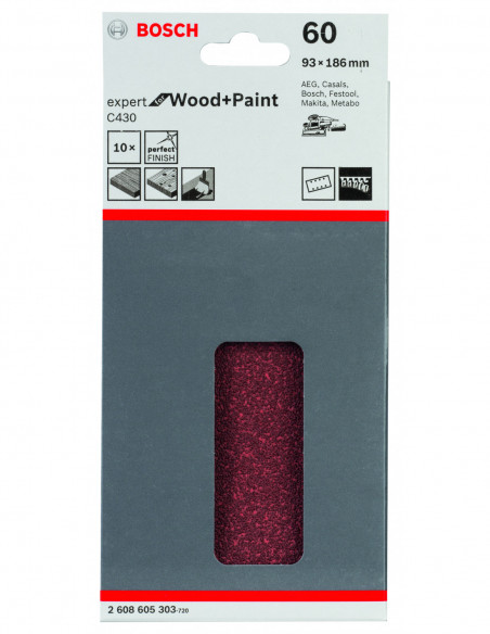 Papel de lija C430 Expert for Wood para lijadora orbitales
