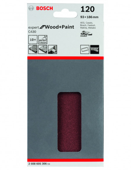Papel de lija C430 Expert for Wood para lijadora orbitales